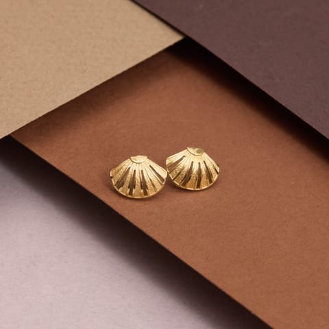 Aurum Punkah Gold Stud Earrings Aurum Punkah Gold Stud Earrings