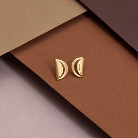 Aurum Punkah Gold Stud Earrings Aurum Punkah Gold Stud Earrings