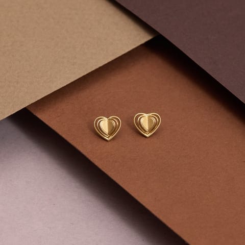 Aurum Punkah Gold Stud Earrings Aurum Punkah Gold Stud Earrings