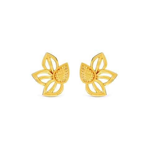 Kusum Gold Stud Earrings Kusum Gold Stud Earrings