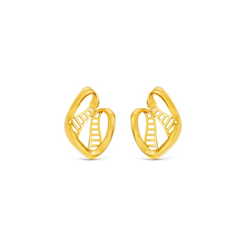 Gleem Gold Stud Earrings Gleem Gold Stud Earrings