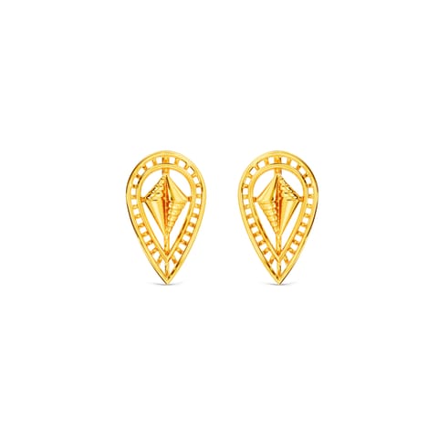 Oria Gold Stud Earrings Oria Gold Stud Earrings