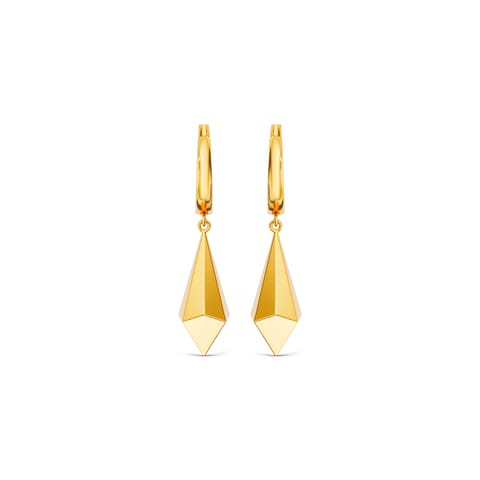 Hnaging Kite Gold Drop Earrings Hnaging Kite Gold Drop Earrings