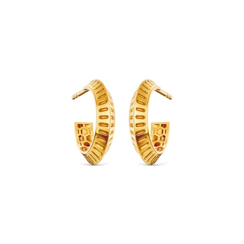 Classic Gleam Gold Hoop Earrings Classic Gleam Gold Hoop Earrings