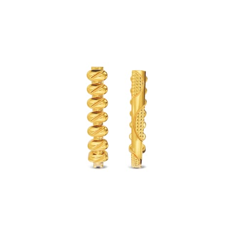 Linear Orb Gold Multiwear Earrings Linear Orb Gold Multiwear Earrings
