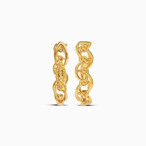 Aurum Cutout Gold Multiwear Earrings Aurum Cutout Gold Multiwear Earrings