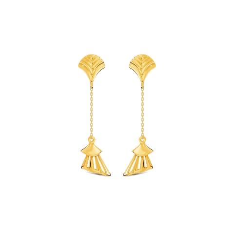 Sleek Dome Drop Earrings Sleek Dome Drop Earrings