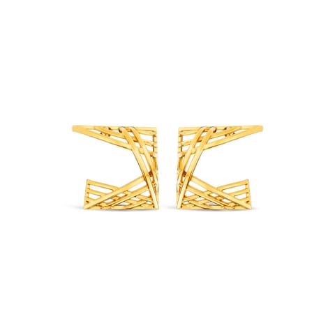 Sparkle Gold Stud Earrings Sparkle Gold Stud Earrings