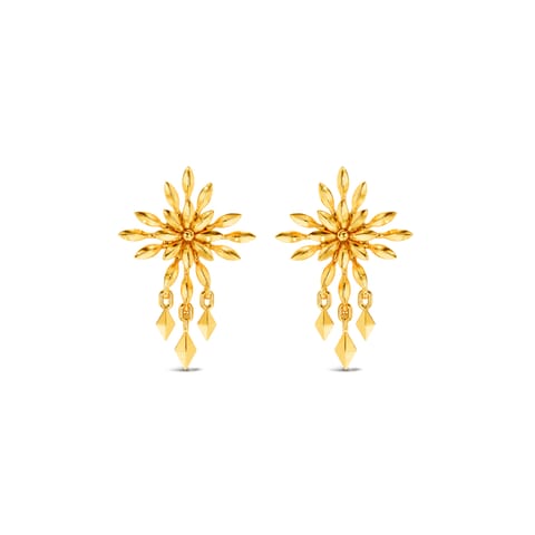 Aurelia Rays Gold Drop Earrings Aurelia Rays Gold Drop Earrings