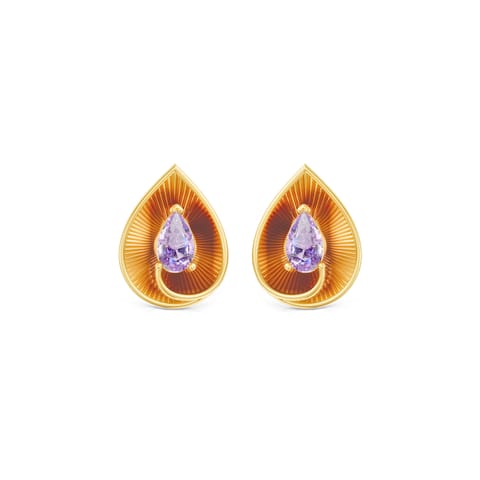 Enchanting Purple Gemstone Stud Earrings Enchanting Purple Gemstone Stud Earrings