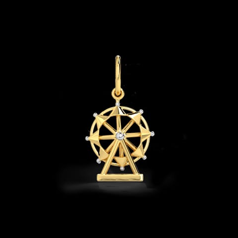London Eye Gold Travel Charm