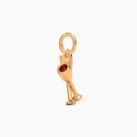 Celebration Love Gold Charm