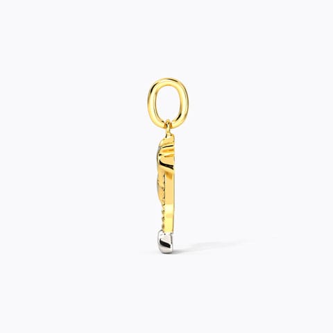 Palm Tree Gold Travel Charm