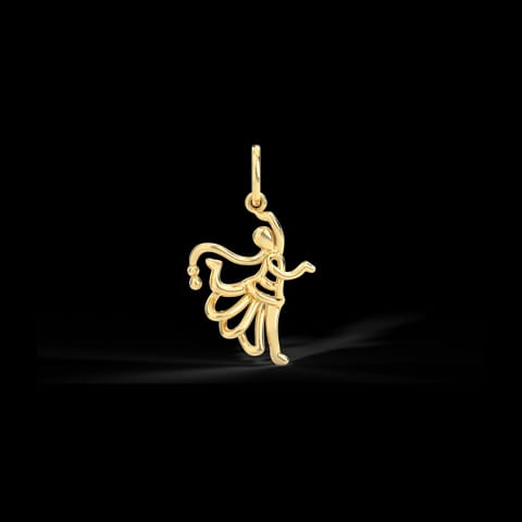 Shakti Naach Gold Charm