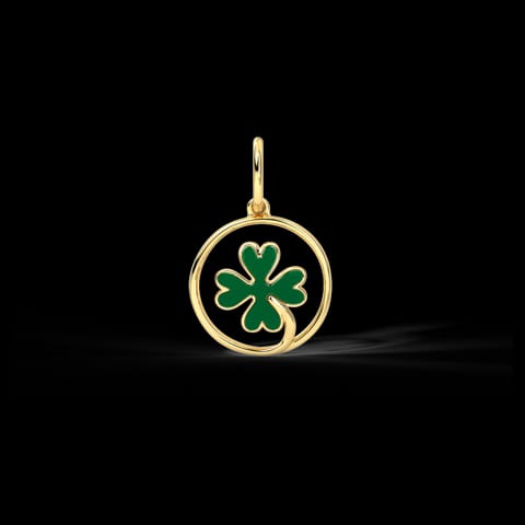 Lucky Clover Gold Charm Lucky Clover Gold Charm