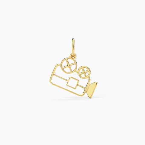Mukti Roll Camera Action Gold Charm Mukti Roll Camera Action Gold Charm