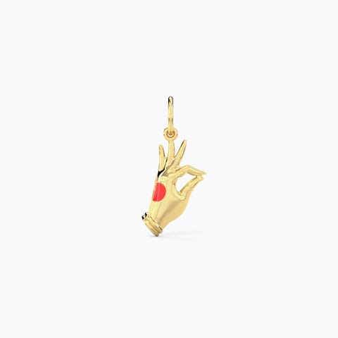Shakti Mudra Gold Charm Shakti Mudra Gold Charm