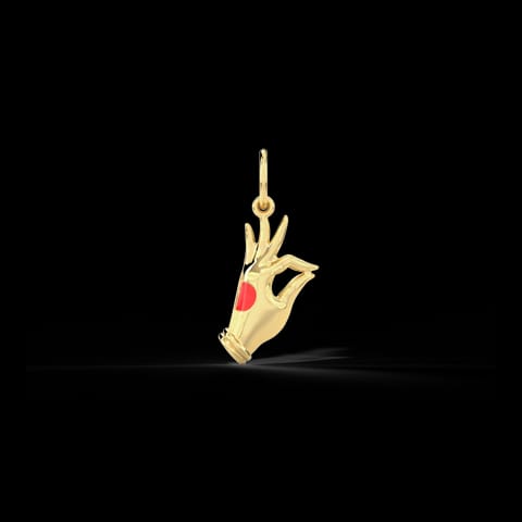 Shakti Mudra Gold Charm Shakti Mudra Gold Charm