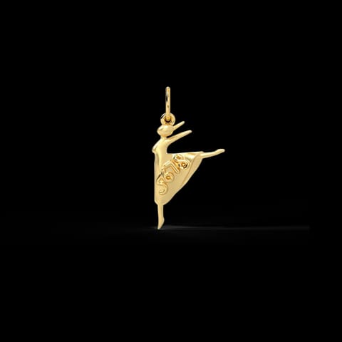 Shakti Sway Gold Charm