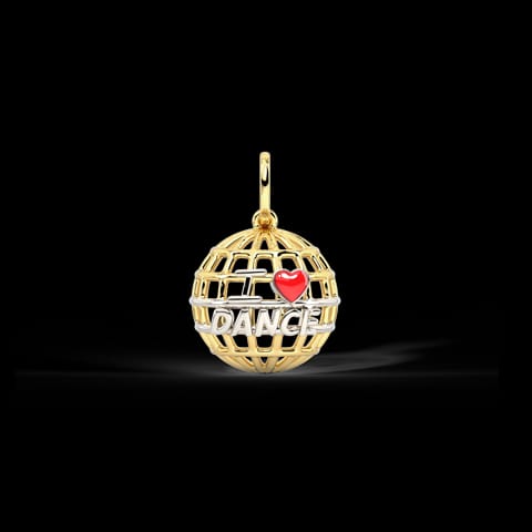 Shakti Love Dance Gold Charm Shakti Love Dance Gold Charm