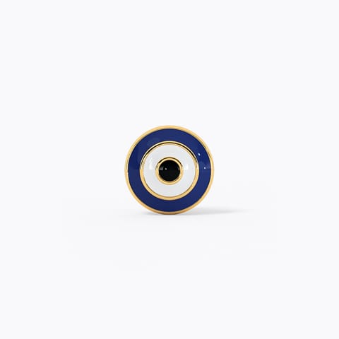 Classic Evil Eye Slider Gold Charm Classic Evil Eye Slider Gold Charm