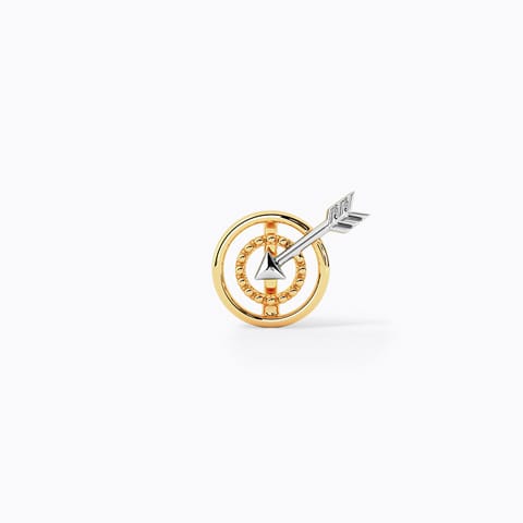 Bullseye Slider Gold Charm Bullseye Slider Gold Charm