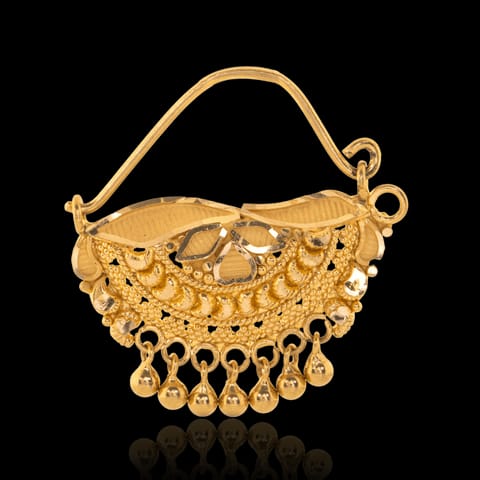 Joly Beaded Gold Nath