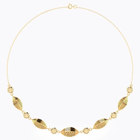 Gloria Beaded Gold Necklace Gloria Beaded Gold Necklace