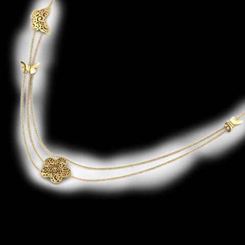 Sue Butterfly Cutout Necklace