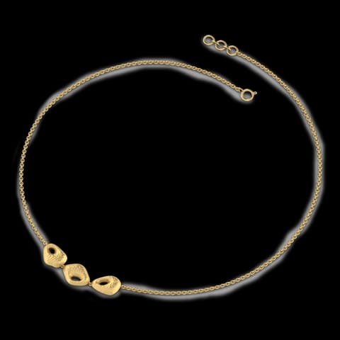 Keeva Hammered Gold Necklace Keeva Hammered Gold Necklace