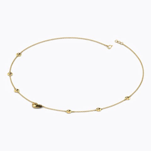 Lesley Cutout Gold Necklace