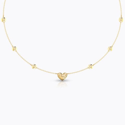 Lesley Cutout Gold Necklace