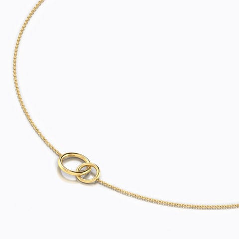 Duo 'O' Gold Necklace
