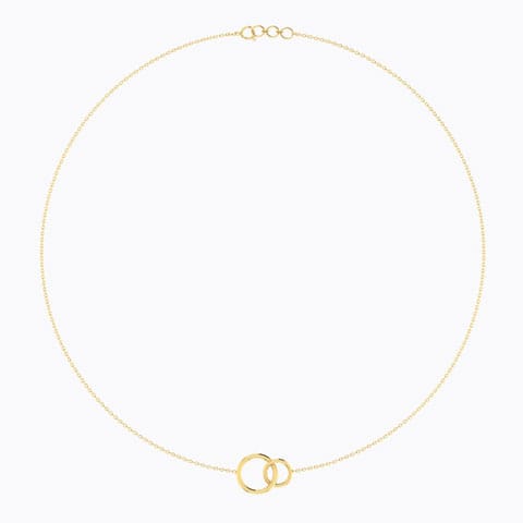 Duo 'O' Gold Necklace