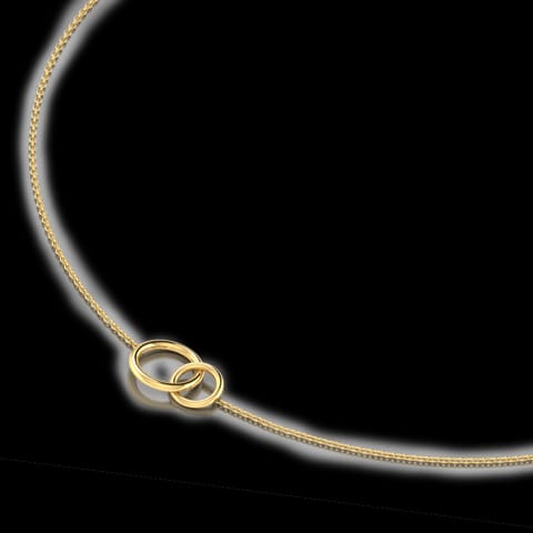 Duo 'O' Gold Necklace