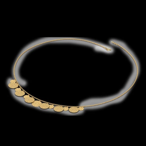 Chas Hammered Necklace