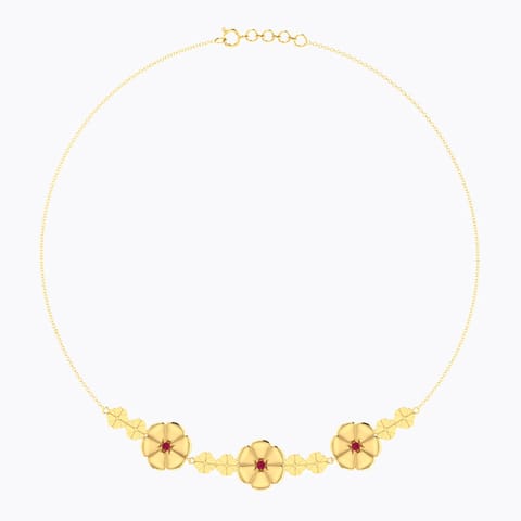 Scarlet Serie Gemstone Necklace