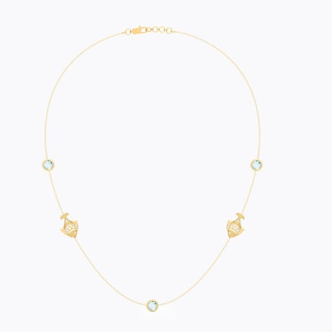 Matsya Topaz Gemstone Necklace Matsya Topaz Gemstone Necklace