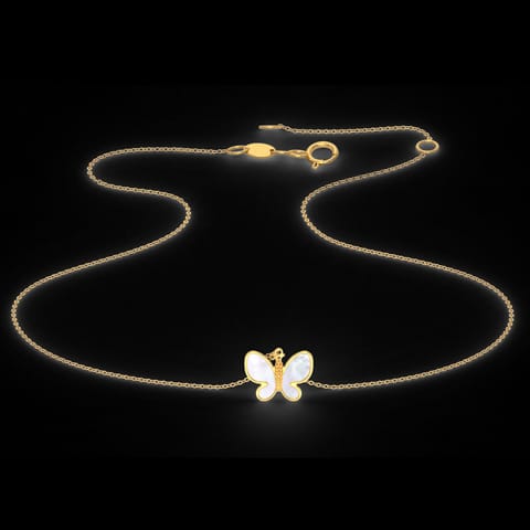 Flutter Gold Necklace Flutter Gold Necklace