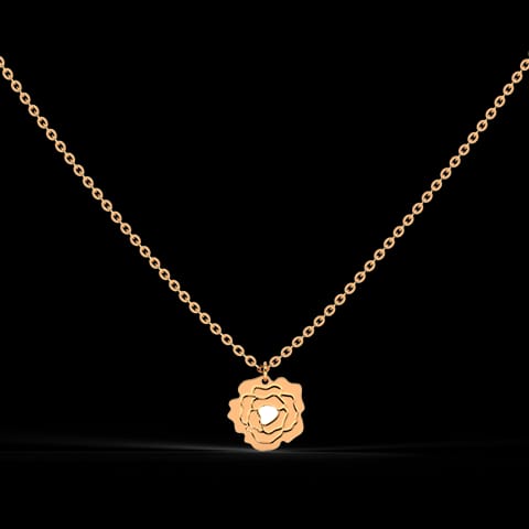 Cherish Floret Gold Necklace