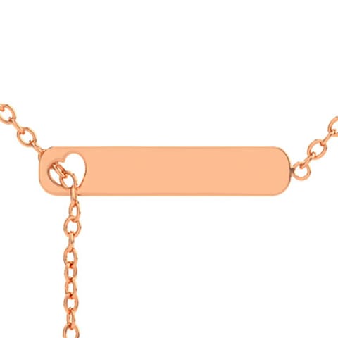 Forever Love Personalised Gold Necklace Forever Love Personalised Gold Necklace