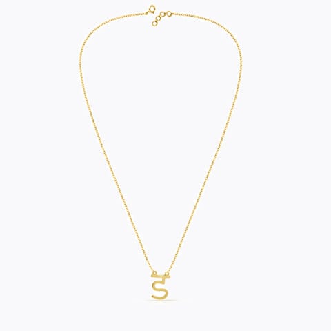 Da Akshar Gold Necklace Da Akshar Gold Necklace
