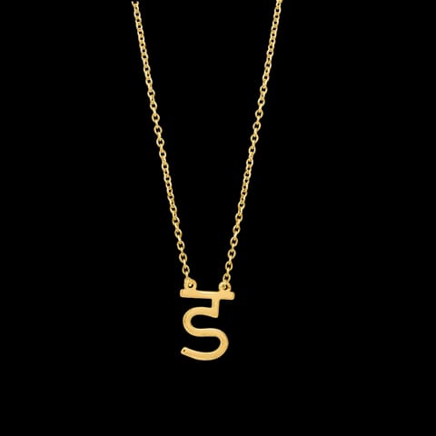 Da Akshar Gold Necklace Da Akshar Gold Necklace