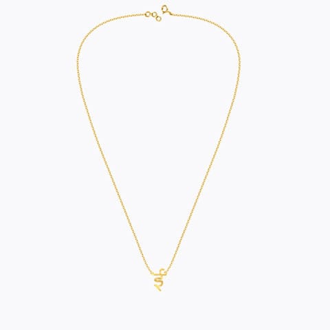 Ee Akshar Gold Necklace