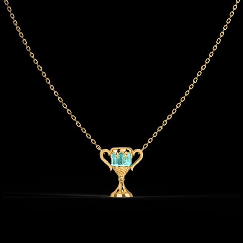 Hufflepuff Cup Necklace Hufflepuff Cup Necklace