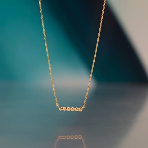 Aureate Beads 9KT Gold Necklace Aureate Beads 9KT Gold Necklace