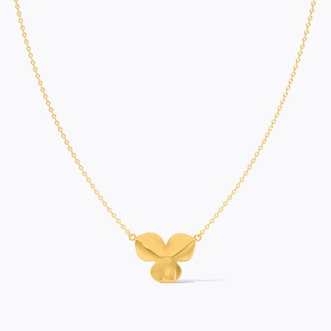 Flora Gleam 9KT Gold Necklace