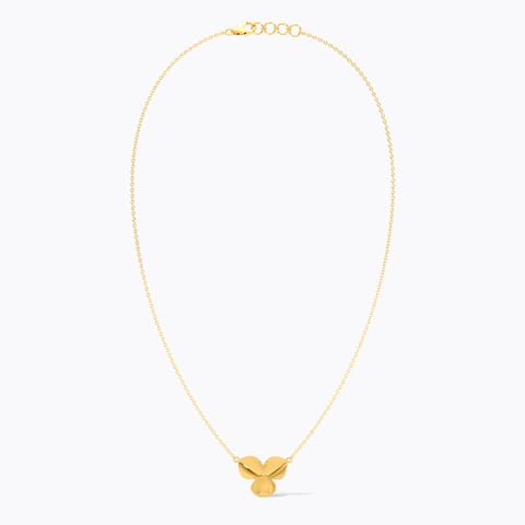 Flora Gleam 9KT Gold Necklace