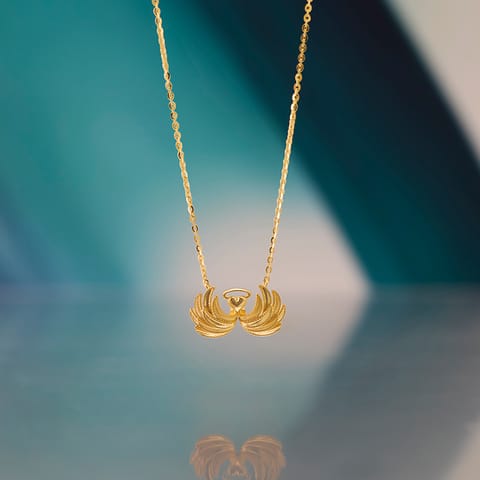 Auric Wings Gold Necklace