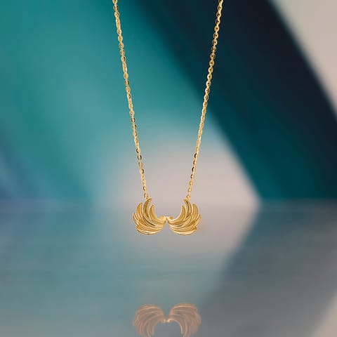 Gilded Wings Gold Necklace